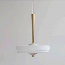 TRAVE - suspension/Marbre blanc