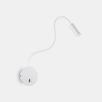 203171 Ideal Lux FOCUS-2 AP BIANCO настенный светильник (бра) белый
