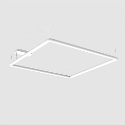 1430020A Artemide Alphabet Of Light подвесной светильник с геометрическим корпусом квадратной формы и равномерной подсветкой
