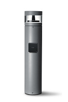 Ikonic H 89cm Plug серый алюминий 2700 K 35.1 Вт