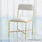 Elder Dining Chair-Gold Leaf-Avoletta Global Views кресло
