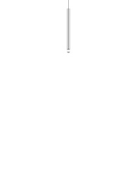 подвесной светильник вытянутой формы из хромированного металла