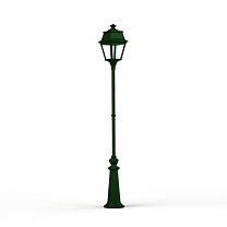 Avenue 2 N° 9; Clear glass Built-in LED 2700°K warm white 13W; British green