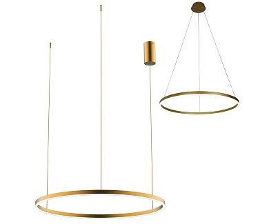 Подвесной светильник Kink Light Тор матовое золото d80 08214,33P(3000K)