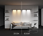 C101CL-L1000-24W3-6K-B Maytoni Points Светильник 24W 1370лм Черный — фото 6