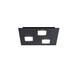 F38G09 02 Fabbian Quarter потолочный светильник квадратного типа IP40