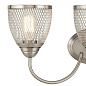 Voclain 24" 3 Light Vanity Light with Mesh Shade Brushed Nickel настенный светильник 55043NI Kichler — фото 2