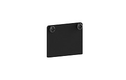 Комплектующая для трека 48 В Astro Lighting 48V Single Track End Cap матовый чёрный