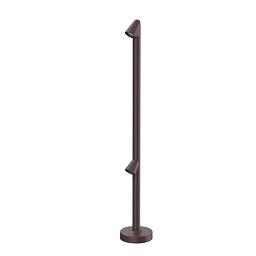 Walkstick Flos Outdoor Садовый столбик цилиндрический коричневый f-o-1146