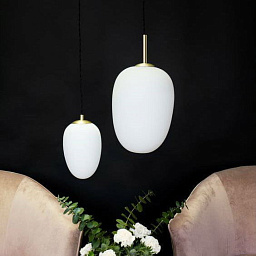 653065 Globen Lighting Divine подвесной светильник с шарообразным плафоном из матового стекла
