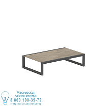 СТОЛ NINIX 150X90CM АНТРАЦИТОВЫЙ И КЕРАМИЧЕСКИЙ TERRA SABBIA Royal Botania