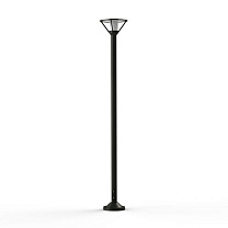Bermude N° 5; Frosted glass E27 105W; Black grey
