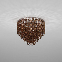 МИНИ-ПОТОЛОЧНЫЙ СВЕТИЛЬНИК 50 КРИСТАЛЛ МЕДНЫЙ ГЛЯНЦЕВЫЙ ХРОМ E27 CE