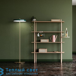 2339 Umage Asteria торшер с металлическим плафоном зеленый