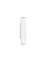 Acrylic Chrome Metal Aluminium LED 7Watt 220-240Volt 455Lm IP44 3000-4000K CCT by Dip Switch D:6.3 W:10 H:30 cm