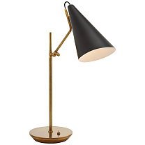 Clemente Table Lamp полированная старая латунь с черным