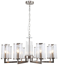 Люстра подвесная Stilfort Vase 1046/11/08P, Прозрачный; Никель