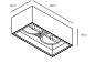 Prologe 145 in-line/in-dolma double directional потолочный светильник Kreon kr985802 DALI AR111 черный