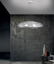 SOSPENSIONE 45W 3000K BIANCO-NERO
