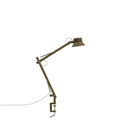Dedicate Table Lamp настольный светильник Muuto Brown Green w. Clamp - S2 DETBLS2302
