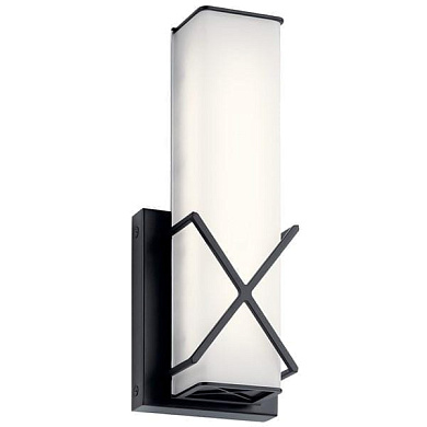 Trinsic LED Wall Sconce Matte Black настенный светильник 45656MBKLED Kichler