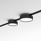 Магнитный трековый светильник Deva DISC 10W 4000K Ideal Lux 370019, черный — фото 2