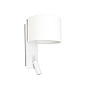 64304 Faro FOLD White wall lamp with LED reader настенный светильник