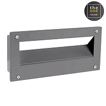 Recessed wall lighting IP65 Micenas LED Rectangular LED 5.5W 4000K CASAMBI Grey 136lm