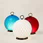 Настольная лампа Balloton Luce Venini, беспроводная, с ручкой, высота 24 см — фото 2