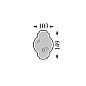 Настенное бра Chenonceau N° 5 Roger Pradier — фото 1