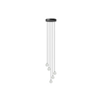 Rosette mini G4 cordset with canopy, cluster 5