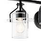 Everett 34" 3 Light Vanity Light in Black настенный светильник 55079BK Kichler — фото 8