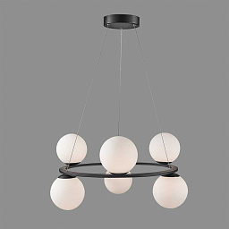C816960N ACB Iluminacion Kin подвесной светильник с пятью шарообразными плафонами