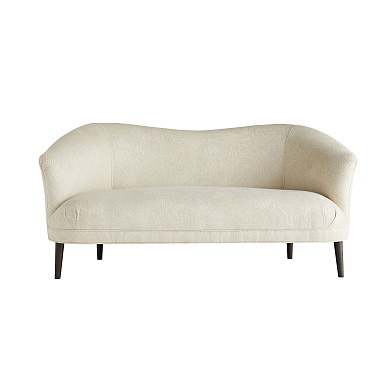 8141 Duprey Settee Textured Ivory Grey Ash Arteriors диван