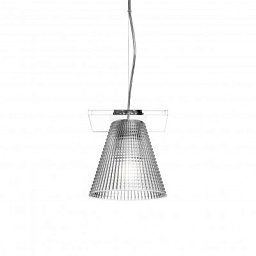 09130B4 Kartell Light Air подвесная люстра с прозрачным кристаллическим плафоном
