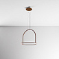 SPULI090LEDRUXX Axolight U Light 90 SP LED люстра современная ржавчина — фото 1