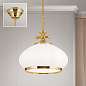 HL 6-1269 gold-Kabel/385 opal-gold Empire Orion подвесной овальный опаловый светильник — фото 1