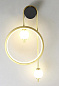 Бра Crystal Lux RODRIGO AP20W LED BLACK/GOLD — фото 4