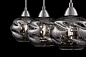 Подвесной светильник Haze Maytoni никель-дымчатый P244-PL-03-N