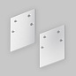 TRA010EC-41W Maytoni Accessories for tracks Gravity Комплектующие для накладной трековой системы Белый — фото 1
