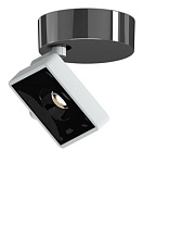 STUDIO SPOT UP ROUND 13 SATIN/BLACK 3500 K