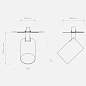 Встраиваемый светильник Astro Lighting Ascoli текстурированный белый — фото 1
