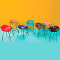 SE16172 Seletti Toiletpaper - Furniture Высокий табурет для туалетной бумаги - розовый - помада — фото 7