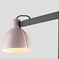 64276-113 Faro VENICE Розовая настольная лампа  матовый черный