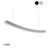 FOS-ARC 84cm 16W-4K 230V-Grey