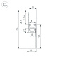 Профиль для светодиодной ленты Arlight PLINTUS-FANTOM-H20 — фото 1