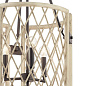 Oana 6 Light Foyer Chandelier White Washed Wood люстра 52079WWW Kichler — фото 2