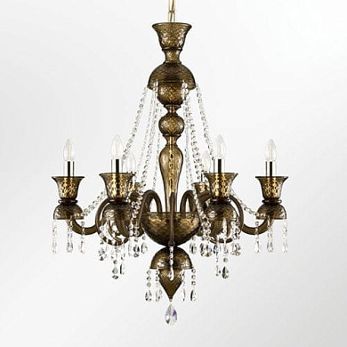 Artistic Blown Glass Chandelier Pasternak люстра MULTIFORME lighting LK1035-6-A/F/F2