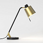 1441003 Edward Desk Astro lighting настольная рабочая лампа матовый чёрный / матовое золото — фото 2