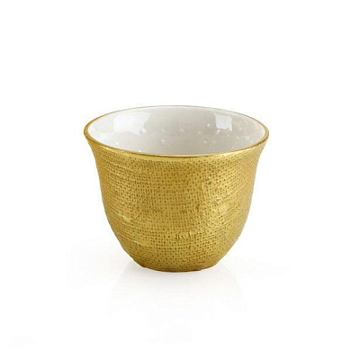 Marie-antoinette gold arabic coffee cup чашка, Villari